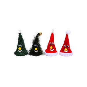 Electric swing Christmas hat